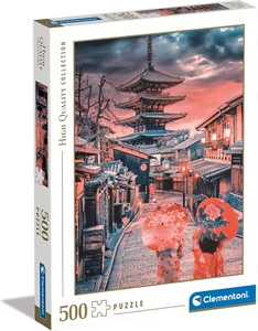 - 35525 - Puzzle Collection - Evening in Kyoto - 500 Pezzi - Puzzle Adulti, Vert - Foto 1 di 12