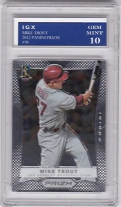MIKE TROUT ROOKIE CARD PRIZM $$ MLB RC Los Angeles Angels Baseball GEM MINT 10!! - Picture 1 of 1