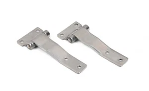Scharnier gekröpft 110/30 x 60 mm komplett aus Edelstahl (PAARWEISE) - Bild 1 von 2