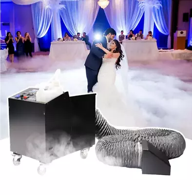 2000W Water-based DMX Low Fog Machine Stage Effect Low Lying Water Smoke Machine - Image 1 of 4