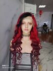 34inches Transparent 13×4 Lace Front Human Hair Wigs Loose Deep Wave Wig