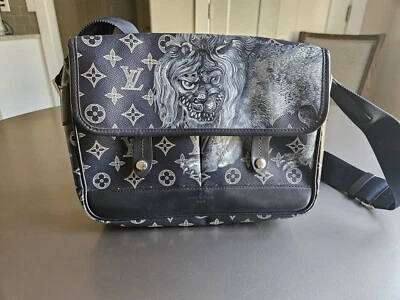 Сумка через плечо Louis Vuitton x Chapman Brothers Lion; редкая + потрясающая! - Изображение 1 из 4