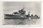 HMS FURY F-class Destroyer Royal Navy Unused RP PC