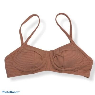 Sujetador Xhilaration para mujer cobertura completa rosa con aros acolchado acanalado forrado XS nuevo Foto 1 de 4