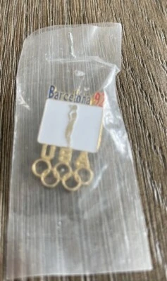 Vintage Rare Dream Team Barcelona Summer Olympics 1992 Basketball Pin set New - Image 1 of 2