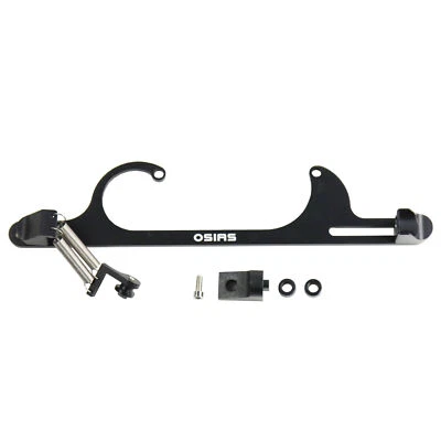 Черный алюминиевый кронштейн для карбюратора троса дроссельной заслонки серии 4150 4160 350 - Изображение 1 из 4