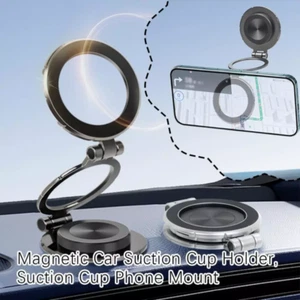 Universal Adjustable Magnetic Car Mount Holder for Cell Phone iPhone Samung - Picture 1 of 15