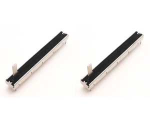 2 Stück 75 mm Dual Fader A20Kx2 20KAx2 A203 für Yamaha Mixer MG166CX-USB Reise 60 mm - Bild 1 von 6