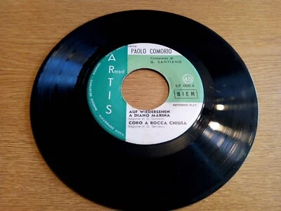 Giorgio Santiano E Il Suo Complesso ‎- Auf Wiedersehen A Diano Marina - Italy EP Foto 1 de 4