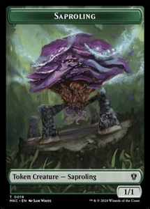 Saproling (1/1) MTG Commander Murders at Karlov Manor Token NM x4 - Magic Card - Picture 1 of 1