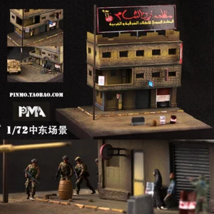 1/72 PMA Middle East War City Scene Platform / 5pcs Soldiers P0217 Fertigmodell - Bild 1 von 12
