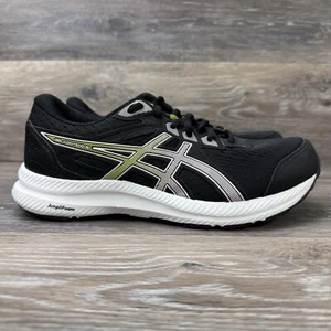 Asics Womens Gel Contend 8 1012B319 Black Running Shoes Sneakers Size 8 Wide - Picture 1 of 16