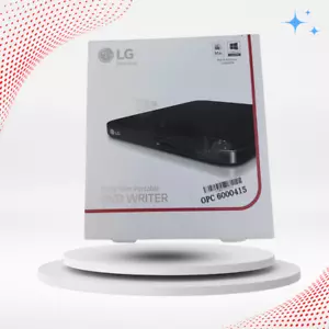 LG SP80NB80 Black USB 2.0 Ultra Slim Portable 8x External DVD Writer - Picture 1 of 6