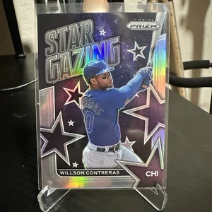 2022 Panini Prizm - Star Gazing Silver Prizm #SG-12 Willson Contreras - Picture 1 of 2