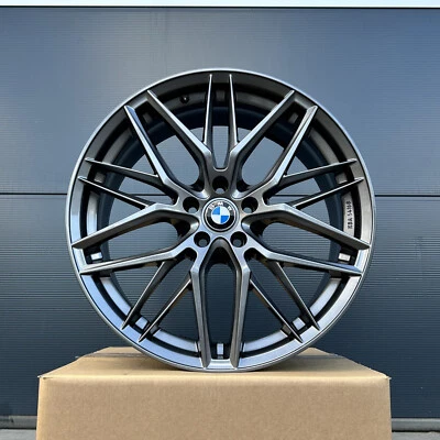 19 Zoll Felgen Damina DM08 anthrazit für BMW 3er e90 e91 e92 e93 M Performance - Bild 1 von 4