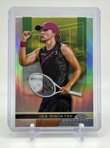 2024 TOPPS CHROME TENNIS REFRACTOR IGA SWIATEK #10 POLAND - Picture 1 of 3