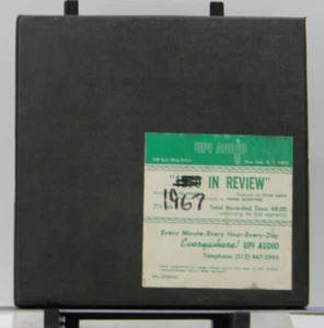 UPI Audio 1967 Year In Review Reel To Reel Tape - Picture 1 of 3