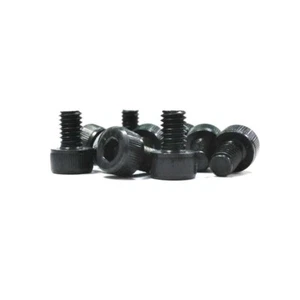 HobbyStar Vite a Testa di Boccola in Acciaio, M4X6, Nero, 10PZ 4mm 4mm 6mm - Foto 1 di 1