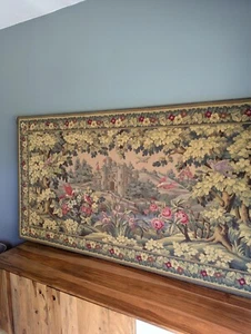 Bella E Grande Tappeto Manuale D'Aubusson - Foto 1 di 18