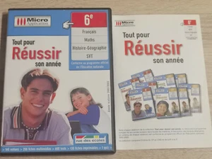 TOUT POUR REUSSIR SON ANNEE 6E 2002 2003 PC CD ROM - Imagen 1 de 1