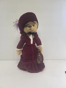 Vintage 1999 Brass Button Bear 20th Century 1910 Gabrielle Jointed Plush 10" - Picture 1 of 14