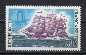 France 1971 MNH Mi 1745 Sc 1301 Cape Horn Clipper “Antoinette”,Solidor Castle ** - Picture 1 of 1