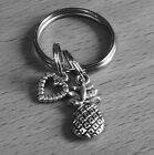 Beautiful charming Pineapple Keyring Bagcharm quirky fruity useful gift???????