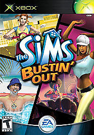 The Sims Bustin' Out Microsoft Xbox Original Video Game
