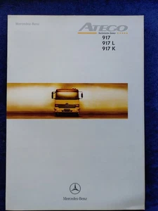 Mercedes Benz Atego technische Daten 917 L K Prospekt 10.1999 - Bild 1 von 2