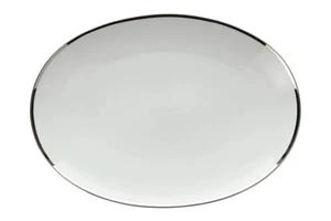 Thomas - Medaillon Thick Platinum Band - Oval Platter - 66565Y - Picture 1 of 2