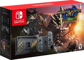 Nintendo Switch Monster Hunter Rise Deluxe Edition System &ndash; Console