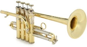 Bach AP190 Stradivarius Artisan Bb/A Piccolo Trumpet - Clear Lacquer - Picture 1 of 11