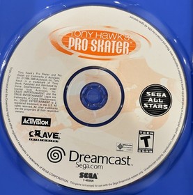 Tony Hawk's Pro Skater Sega Dreamcast Game Disc, Tested