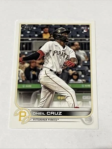 2022 Topps Oneil Cruz Rookie Pittsburgh Pirates #537 - Picture 1 of 2