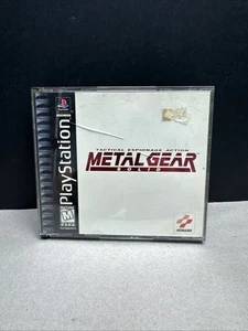 Metal Gear Solid - Ohne Handbuch (Sony PlayStation 1, 1999). LESEN - Bild 1 von 7