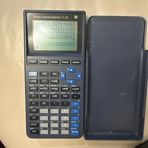 Texas Instruments TI-81 graphischer Taschenrechner - Bild 1 von 3