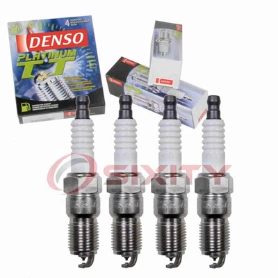 4 bujías Denso Platinum TT para Ford Focus 2000-2004 2,0 L 2,3 L L4 nj Foto 1 de 4