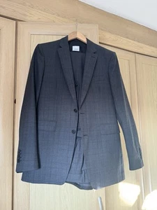 Burberry 3 Piece Wool Suit 52R - Picture 1 of 16