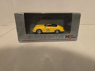Highspeed 1/43 Scale - Porsche 356A Carrera Speedster  1955 Diecast Model Car - Image 1 of 4