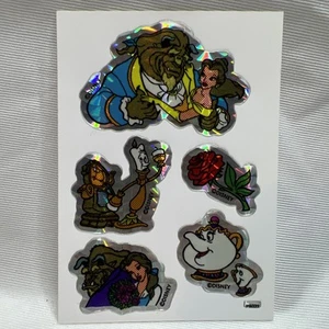 Disney Beauty Beast Mrs Potts Automat Sticker Prisma 1990er Vintage Selten - Bild 1 von 3