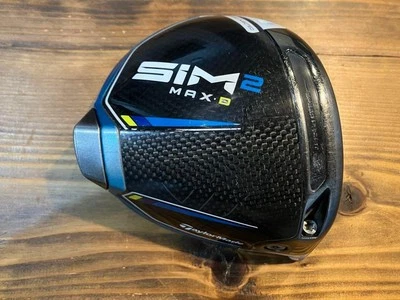 TaylorMade SIM 2 Max-D Driver 9° Driver Head Only Right-Handed RH Good Condition - Image 1 of 4