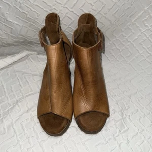 Dina True Damenstiefel Größe 8,5 offene Zehenpartie - Bild 1 von 7