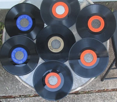 Lot of 14 Seeburg 9" Records Background Music - Image 1 of 4