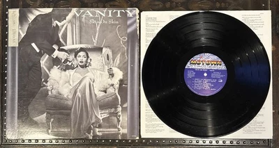 Vanity Skin On Skin Motown Records 6167ML 1986 1st Press Vinyl LP Album + Lyrics - Image 1 of 4