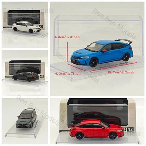 Hobby Japón HJD43 1/43 CIVIC TIPO R (FL5) CARRERAS NEGRO Paquete Opción Genuina - Imagen 1 de 18