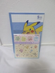 Pokemon 5mm Grid Notizbücher und Origami Set - Bild 1 von 5