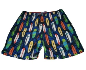 Nautica Men’s Size 38 All Over Surf Board Print Shorts Swim Bathing Suit Trunks - Picture 1 of 6