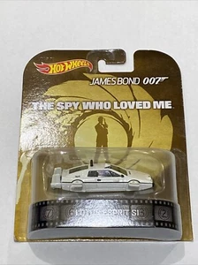 2013 James Bond 007 Hot Wheels The Spy Who Loved Me Lotus Esprit S1 New In Box - Picture 1 of 3