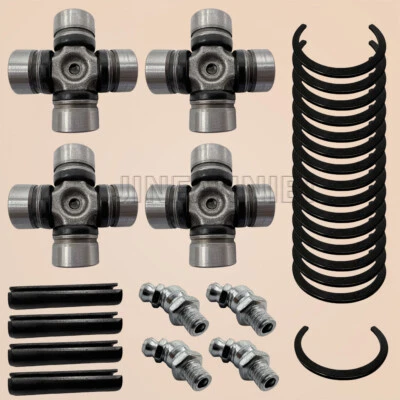 Eje de transmisión delantero trasero 4 piezas junta en U para Polaris Sportsman 550 600 700 800 850 1000 Foto 1 de 4