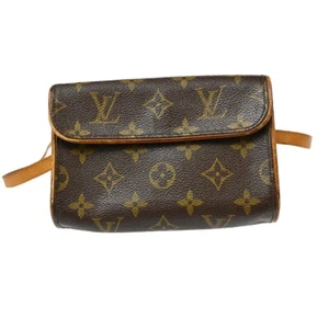 LOUIS VUITTON POCHETTE FLORENTINE BUM BAG #XS MONOGRAM M51855 FL0022 XX32256 - Picture 1 of 12